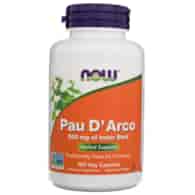 Now Foods Pau D'arco 500 mg - 100 kapsułek
