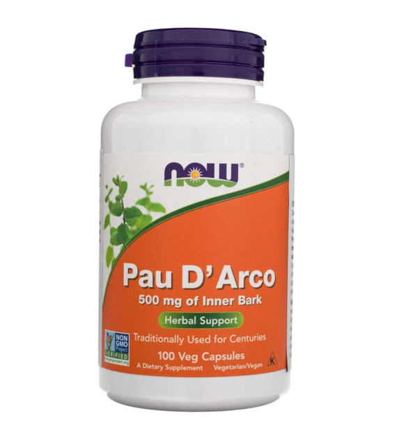 Now Foods Pau D'arco 500 mg - 100 kapsułek