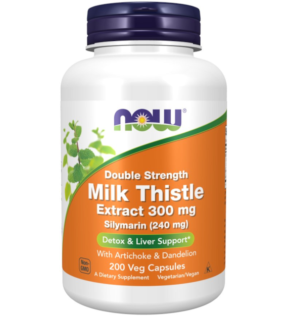 Now Foods Ostropest (Silymarin Milk Thistle) 300 mg - 200 kapsułek