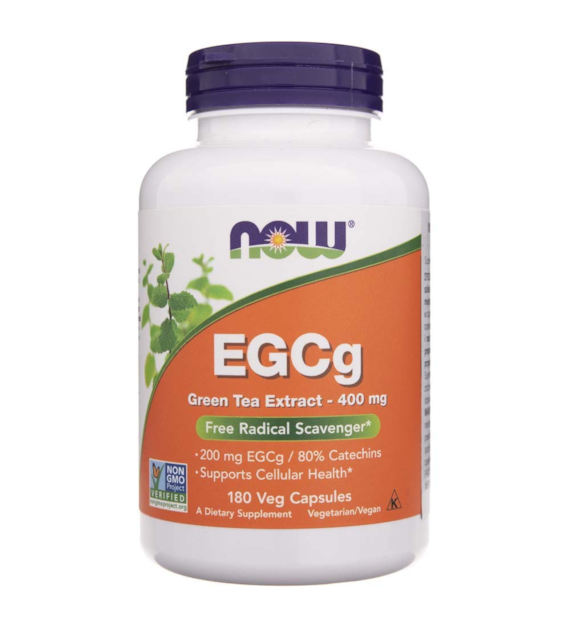Now Foods EGCg Zielona Herbata ekstrakt 400 mg - 180 kapsułek