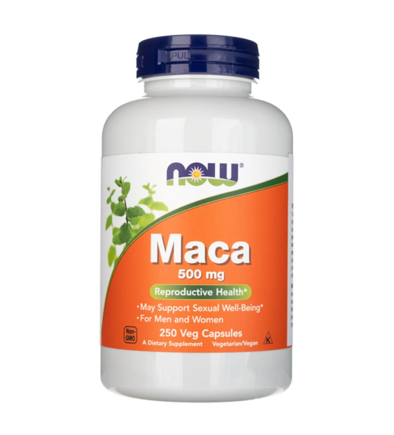 Now Foods Maca 500 mg - 250 veg. kapslí