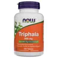 Now Foods Triphala 500 mg - 120 Tabletten