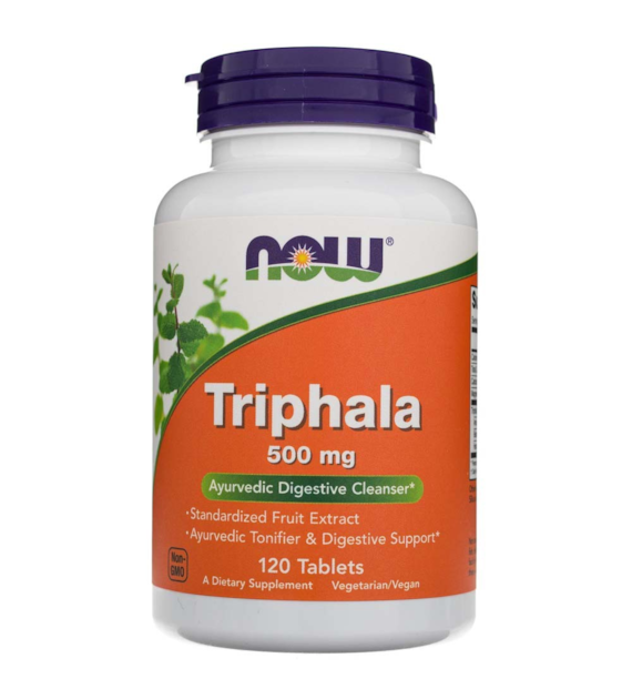 Now Foods Triphala 500 mg - 120 Tabletten