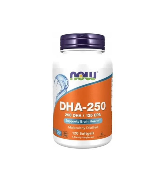 Now Foods DHA-250 / EPA-125 - 120 kapsułek