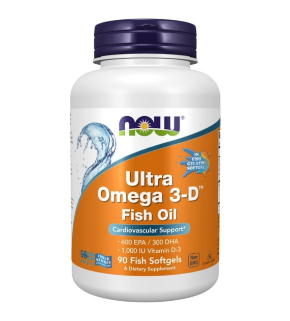 Now Foods Ultra Omega 3-D 1200 mg - 90 kapsułek