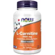 Now Foods L-Carnitine (L-Karnityna) 1000 mg - 50 tabletek