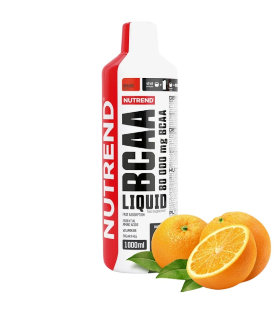 Nutrend BCAA Liquid, pomarańcza - 1000 ml