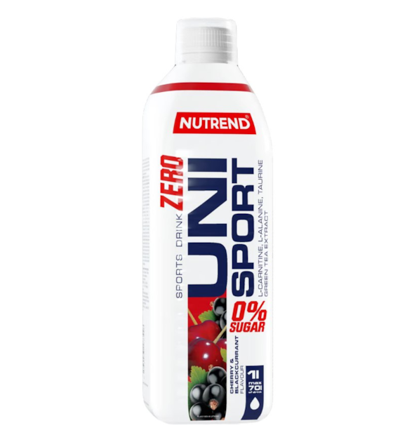 Nutrend Unisport Zero napój hipotoniczny wiśnia-czarna porzeczka - 1000 ml