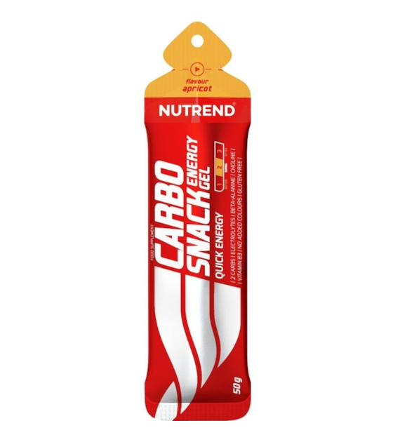 Nutrend Carbosnack (saszetka) morela - 50 g