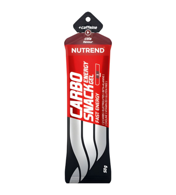 Nutrend Carbosnack Gel z kofeiną (saszetka) cola - 50 g