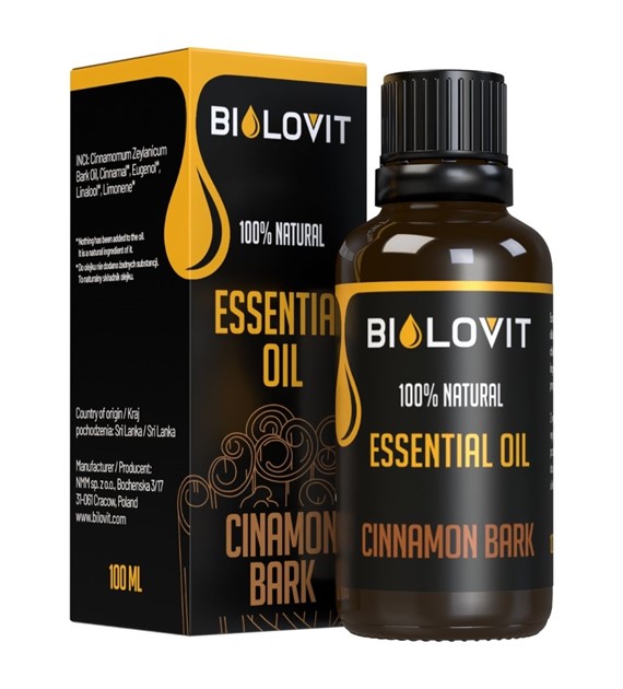 Bilovit Olejek eteryczny Cynamon z kory - 100 ml