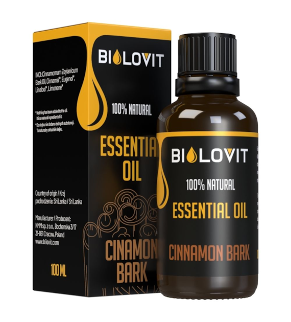 Bilovit Olejek eteryczny Cynamon z kory - 100 ml