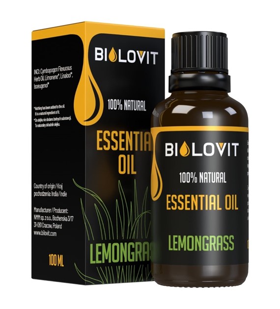 Bilovit Olejek eteryczny Lemongrass - 100 ml