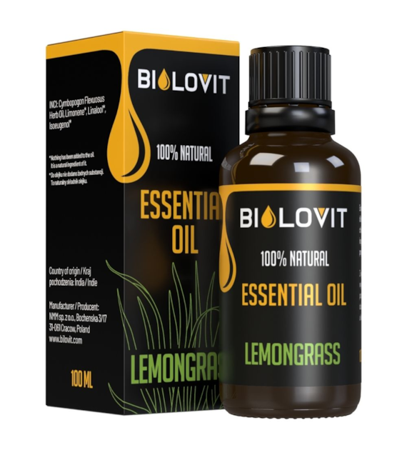 Bilovit Olejek eteryczny Lemongrass - 100 ml