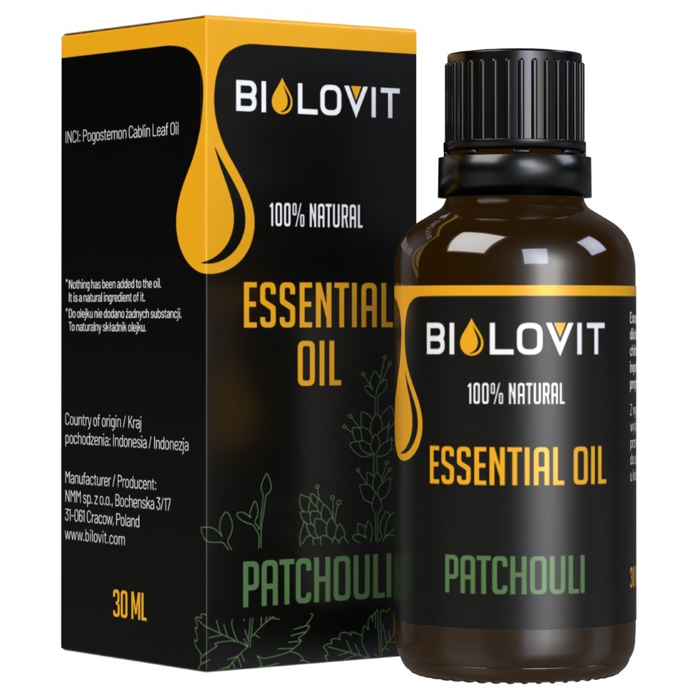 Bilovit Olejek eteryczny paczuli - 30 ml