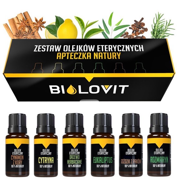 Sada esenciálních olejů Bilovit - Přírodní lékárnička