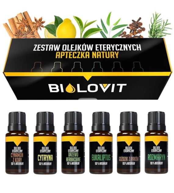 Bilovit Essential Oil Set - Nature's First Aid Kit
