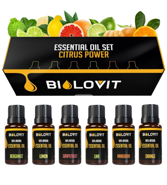 Bilovit Essential Oil Set - Power of Citrus