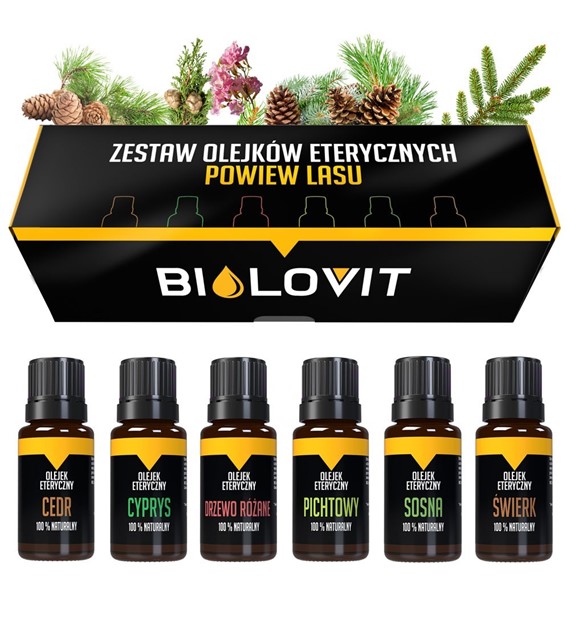 Sada esenciálních olejů Bilovit - Vánek lesa