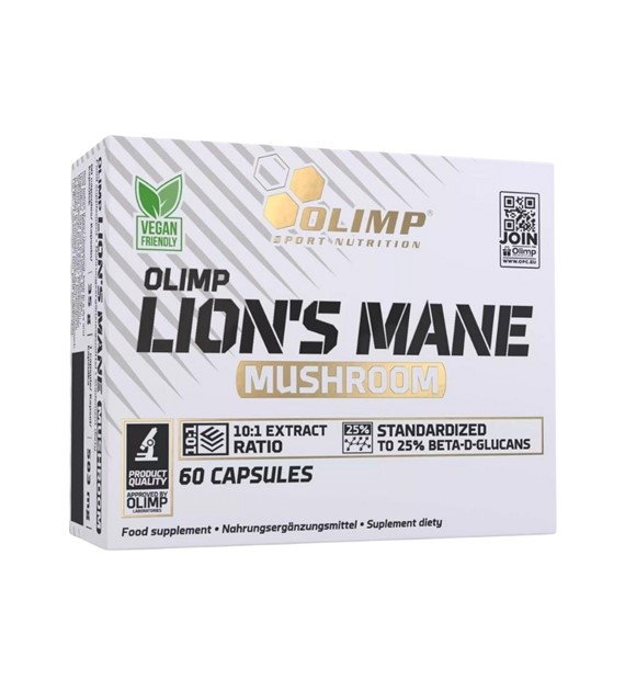 Olimp Lion's Mane Mushroom - 60 kapsułek