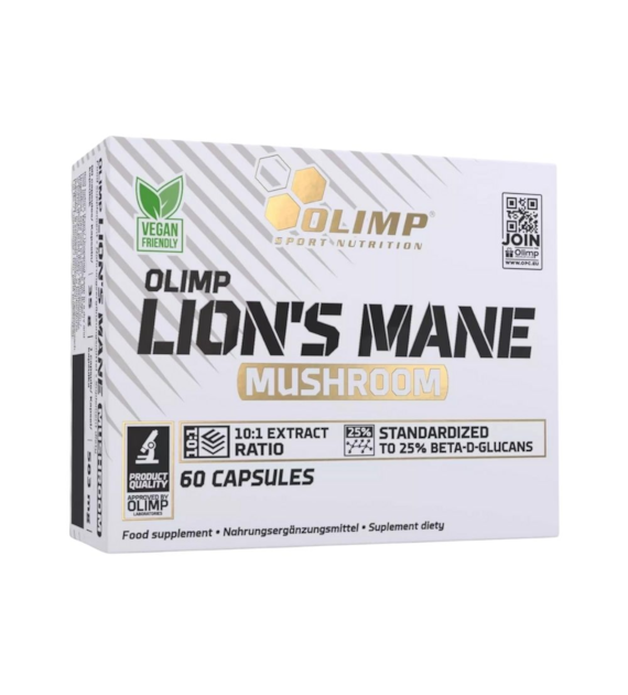 Olimp Lion's Mane Mushroom - 60 kapsułek