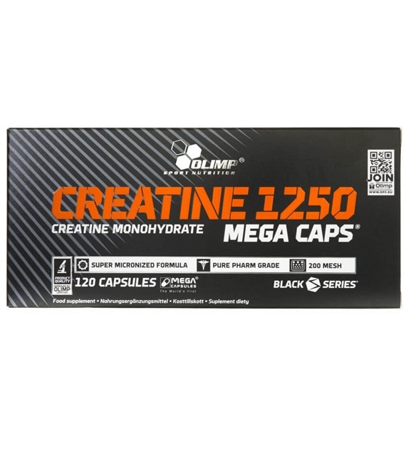 Olimp Creatine 1250 Mega Caps - 120 kapsułek