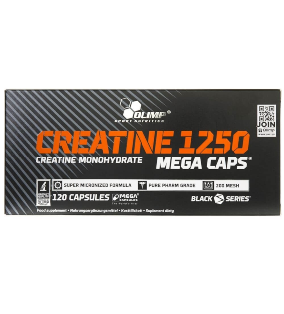 Olimp Creatine 1250 Mega Caps - 120 kapsułek