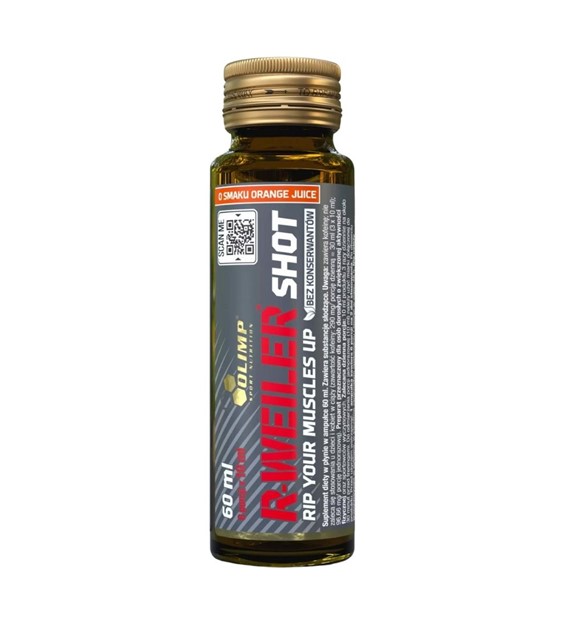 Olimp R-Weiler Shot przedtreningowy pomarańczowy - 60 ml