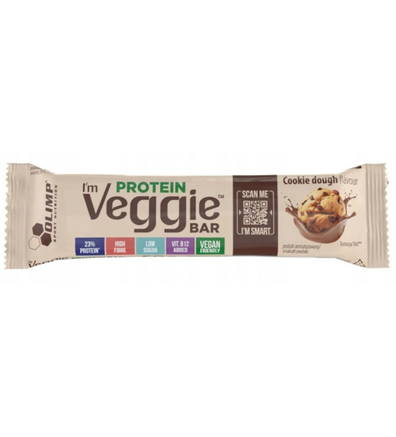 Olimp I'm Veggie Protein Bar Baton proteinowy, Cookie Dough - 50 g