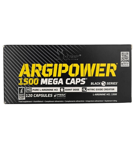 Olimp Labs ArgiPower 1500 Mega Caps - 120 kapsułek