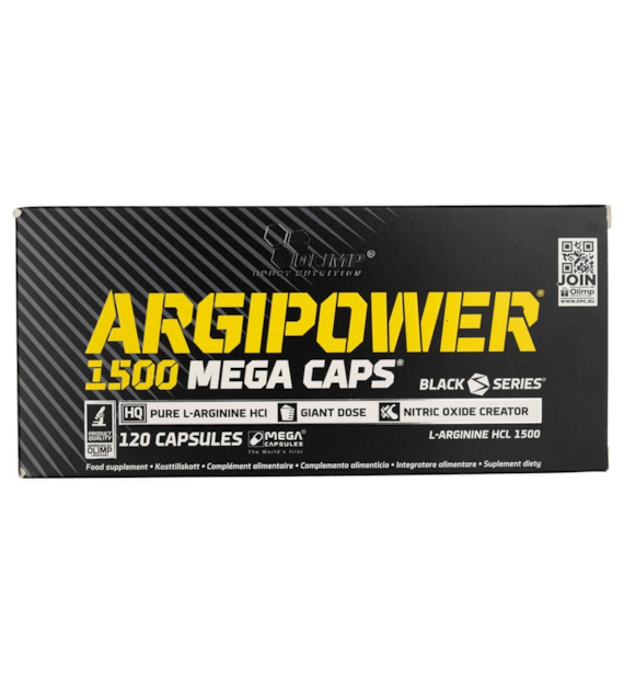 Olimp ArgiPower 1500 Mega-Kapseln - 120 Kapseln