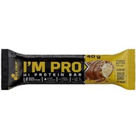Olimp I'M PRO Protein Bar Baton proteinowy, masło orzechowe - 40 g