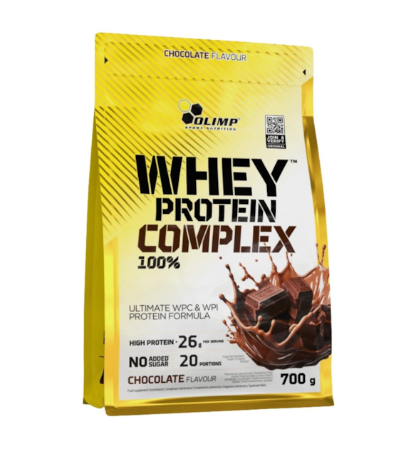 Olimp Whey Protein Complex 100%, podwójna czekolada - 700 g