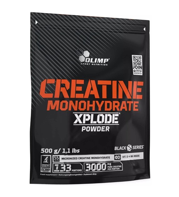 Olimp Creatine Monohydrate Xplode Powder, pomarańcza - 500 g