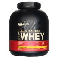Optimum Nutrition Gold Standard 100% Whey Protein, krem bananowy - 2280 g