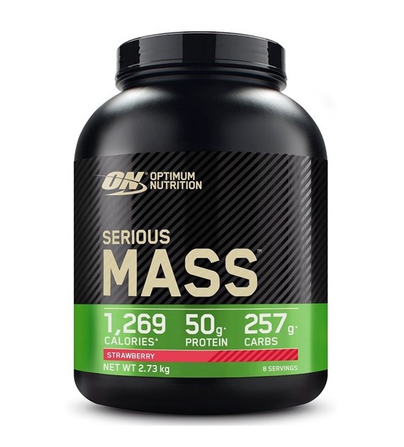 Optimum Nutrition Serious Mass, Strawberry - 2730 g