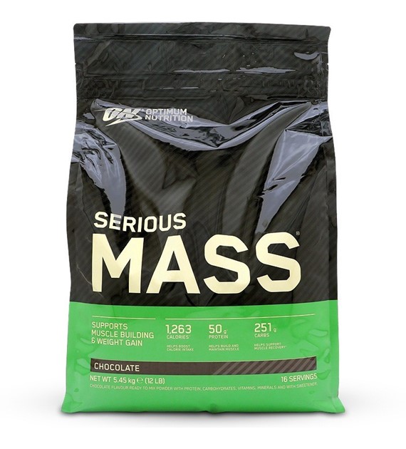 Optimum Nutrition Serious Mass czekoladowe - 5450 g