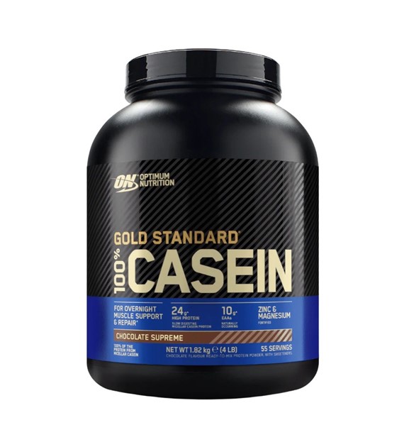 Optimum Nutrition Gold Standard 100% Casein Protein, Chocolate Supreme - 1820 g