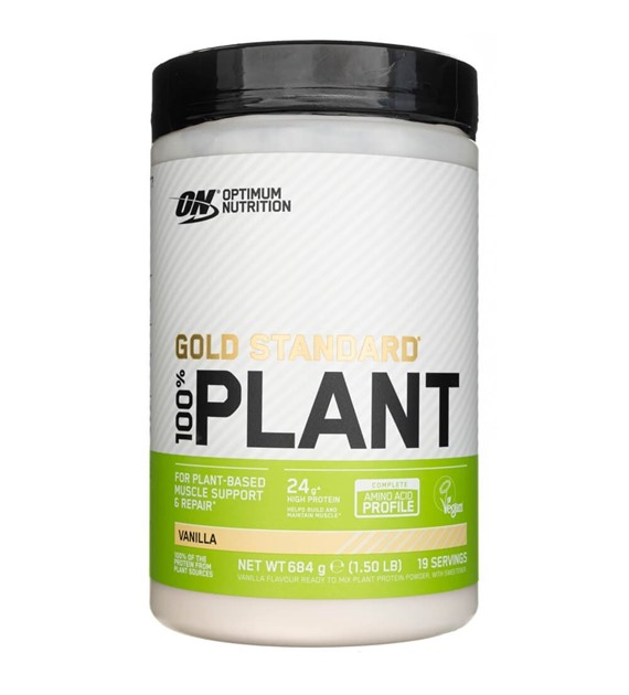 Optimum Nutrition Gold Standard 100% Pflanze, Vanille - 684 g