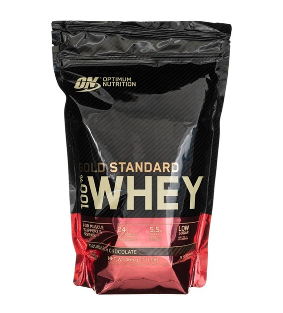 Optimum Nutrition 100% Whey Gold Standard, Double Rich Chocolate - 450 g