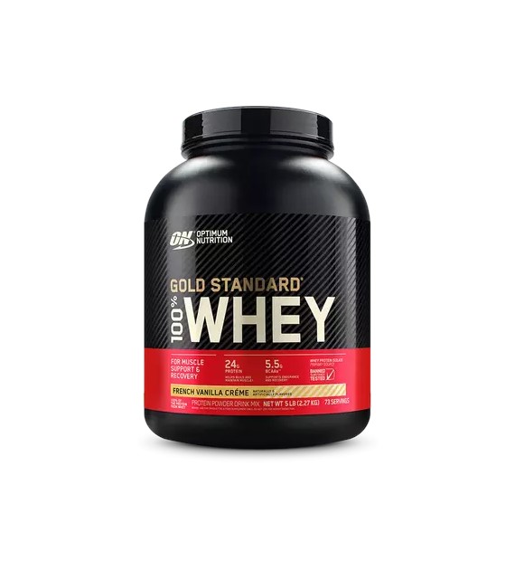 Optimum Nutrition Gold Standard 100% Whey Protein francuska wanilia - 2280 g