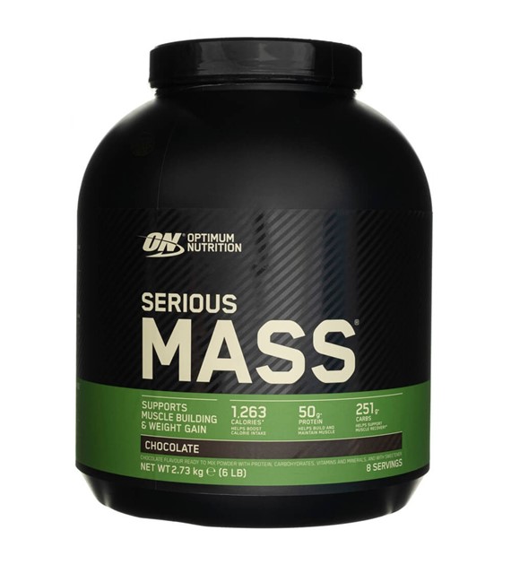 Optimum Nutrition Serious Mass, Chocolate - 2730 g