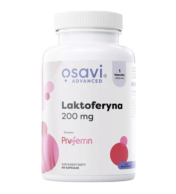 Osavi Laktoferyna 200 mg - 60 kapsułek