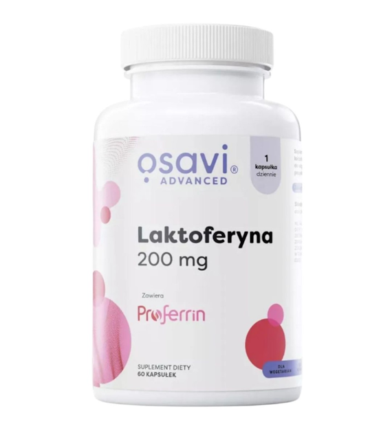 Osavi Laktoferyna 200 mg - 60 kapsułek