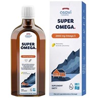Osavi Super Omega, 2900 mg Omega 3, cytrynowy - 250 ml