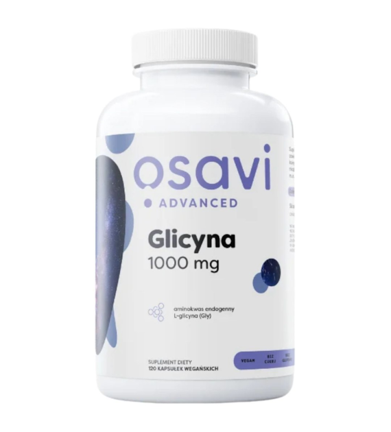 Osavi Glicyna 1000 mg - 120 kapsułek