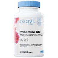 Osavi Witamina B12 Metylokobalamina, 100 mcg  - 120 kapsułek