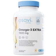 Osavi Omega-3 Extra 1300 mg, cytryna - 120 kapsułek