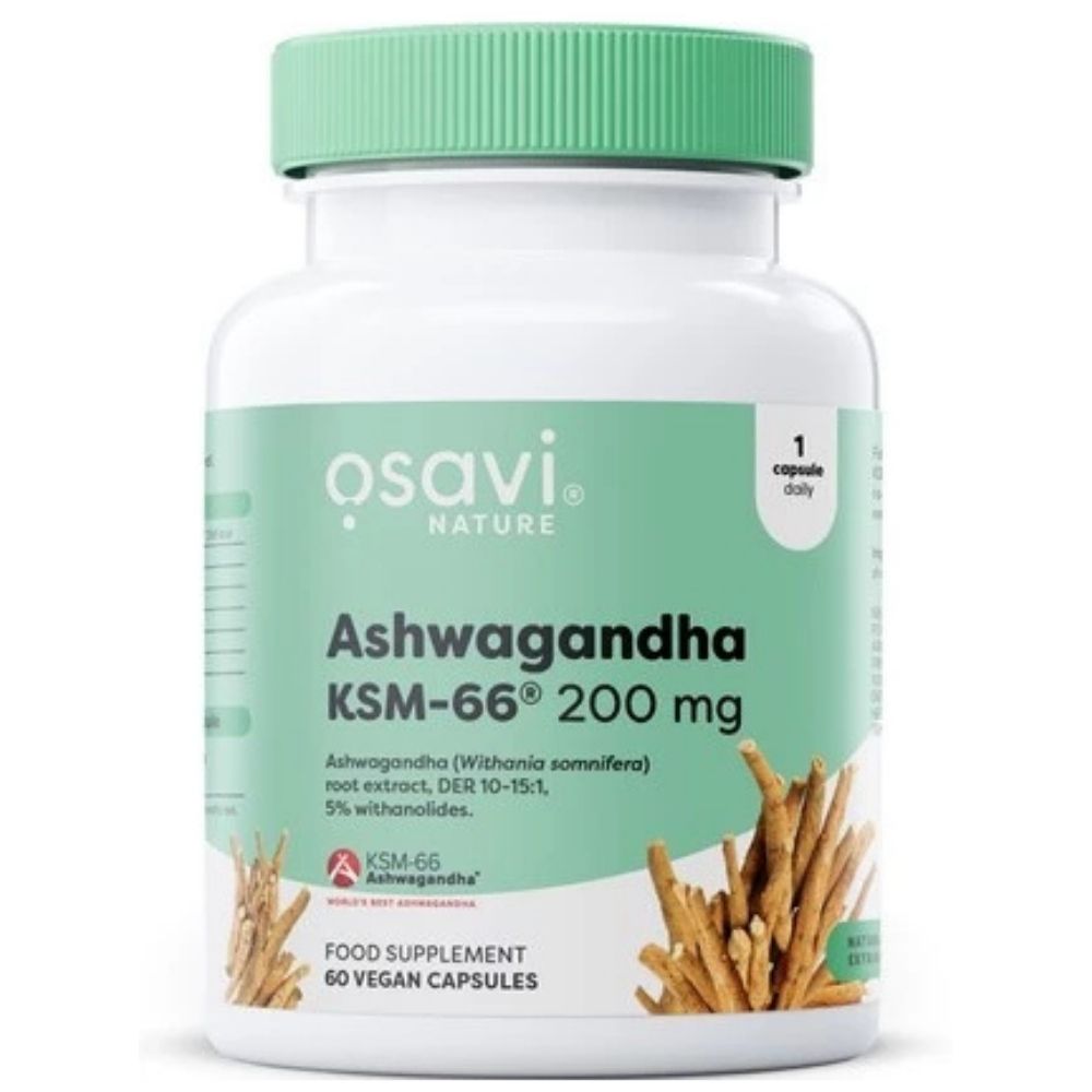 Osavi Ashwagandha KSM-66® 200 mg - 60 kapsułek