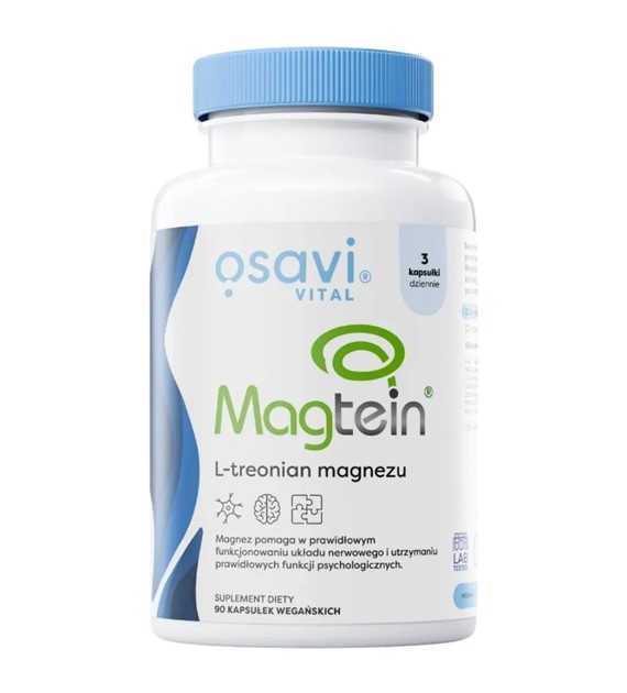 Osavi Magtein L-treonian magnezu - 90 kapsułek